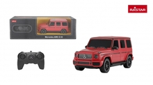 Puldiga juhitav auto Rastar Mercedes-Benz G63, 95800, 1:24, punane