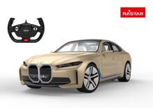 Puldiauto Rastar BMW i4, 98300, 1:14, kuldne
