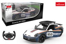 Raadioteel juhitav automudel Rastar Porsche 911 Dakar Performance, 10131, 1:14, sinine