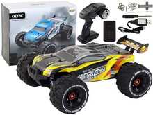 Raadioteel juhitav auto Lean Toys Rabbits Off-Road Car 4-Wheel Drive, kollane