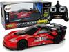 Raadioteel juhitav sportauto Lean Toys Corvette C6.R, 2.4 G, 1:24, punane