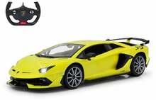 Raadioteel juhitav auto Jamara Lamborghini Aventador SVJ, 405171, 1:14, kollane