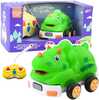Kaugjuhitav auto Lean Toys dinosaurus, roheline