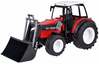 Mängutraktor Jokomisiada RC0666, punane, buldooseriga ja liikuva käega