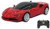Puldiga juhitav auto Rastar Ferrari SF90 Stradale, 97600, 1:24, punane