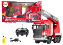 Kaugjuhitav tuletõrjeauto Lean Toys Fire Truck