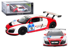 Raadioteel juhitav sportauto Rastar Audi R8 LMS, 1:24, valge