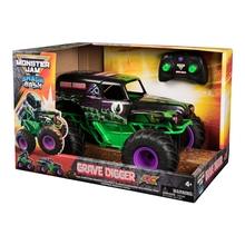 Kaugjuhitav maastur Monster Jam Smash & Bash Grave Digger, 6072500, roheline