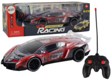 Raadioteel juhitav sportauto Lean Toys Racing, punane, 1:16