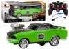 Pulditav auto Lean Toys, roheline, 1:18