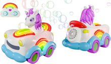 RC auto Syma Revolt Unicorn Bubble Car, TG1029, valge/mitmevärviline