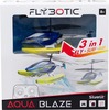 Raadioteel juhitav helikopter Flybotic Aqua Blaze, 22 cm, sinine/kollane