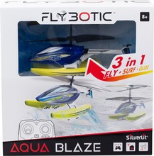 Raadioteel juhitav helikopter Flybotic Aqua Blaze, 22 cm, sinine/kollane
