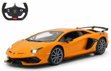 Raadioteel juhitav auto Jamara Lamborghini Aventador SVJ, 405170, 1:14, must/oranž