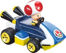 Raadioteel juhitav auto Carrera Mario Kart Mini RC Toad, sinine/kollane