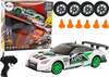 Raadioteel juhitav auto Lean Toys Drift Returns II Champion Rally, valge