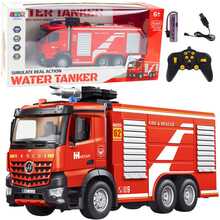 Puldiga juhitav tuletõrjeauto Lean Toys, 2.4G 9CH