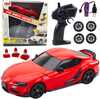 Kaugjuhitav driftiauto Lean Toys, punane, 4WD
