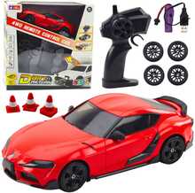 Kaugjuhitav driftiauto Lean Toys, punane, 4WD
