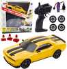 Kaugjuhitav sportauto Lean Toys, kollane, 4WD