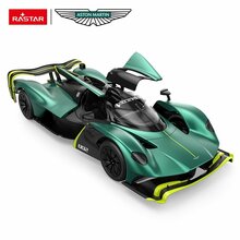 Raadioteel juhitav auto Rastar Aston Martin Valkyrie AMR Pro, 1:14, tume roheline