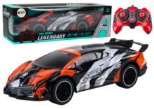 Kaugjuhitav auto Lean Toys Speed, 1:10, oranž, kuni 25 km/h