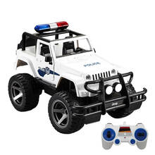 Kaugjuhitav auto Double Eagle Jeep (politsei), E550-003, 1:12, valge
