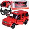 Puldiauto Rastar Mercedes AMG G63, RC0710, 1:14, punane