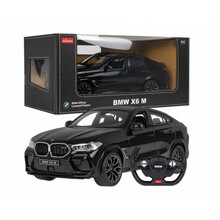 Puldiga juhitav auto Rastar BMW X6 M, 99200, must, 1:14