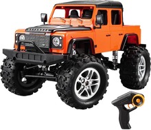 Raadio teel juhitav auto Double Eagle Land Rover Defender, E332-003, 1:14, oranž
