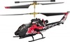 Raadioteel juhitav helikopter Carrera Red Bull Cobra TAH-1F, 370501040X, must/punane, 26 cm