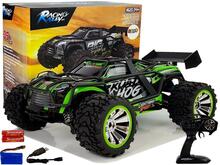 Puldiga maastikuauto Lean Toys Racing Rally, 9036, 1:18, roheline