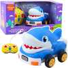Kaugjuhitav auto Lean Toys Blue Shark
