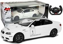 Kaugjuhitav auto Rastar BMW M3, 1:14, valge