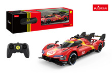 Juhtimispuldiga auto Rastar Ferrari 499P, 10370, 1:24, punane