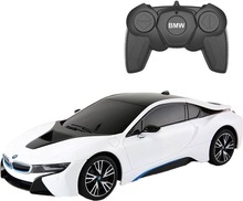 Puldiauto Rastar BMW i8, 1:18, valge