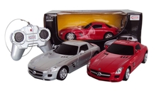 Raadioteel juhitav auto Rastar Mercedes SLS AMG, 40100, 1:24, hõbe