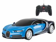 Raadio teel juhitav auto Jamara Bugatti Chiron, 405137, 1:24, sinine