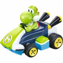 Raadioteel juhitav auto Carrera Mario Kart Mini RC Yoshi, 370430034, roheline