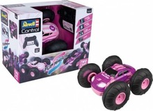 Puldiga juhitav auto Revell Stunt Car Flip Racer, 24670, roosa