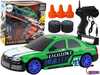 Kaugjuhitav sportauto Lean Toys, roheline, 1:24
