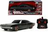 Raadio teel juhitav auto Jada Toys Fast & Furious 1968 Dodge Charger Widebody, 320-6012, 1:16, must