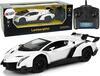 Raadio teel juhitav auto Lean Toys Lamborghini Veneno, 9740, 1:24, valge