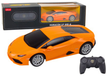 Raadioteel juhitav auto Lean Toys Lamborghini Huracan, oranž, 1:24