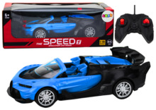 Kaugjuhitav sportauto Lean Toys The Speed 1, 1:18, sinine