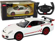 Raadioteel juhitav auto Rastar Porsche 911 GT3 RS, 1:14, valge