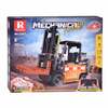 Konstruktors Jokomisiada Mechanical Forklift, ZA5796, 722 osa, must/oranž