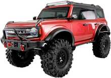 Raadioteel juhitav auto Amewi AMXRock Caballo Crawler 4WD, 22669, 1:10, punane-metallik