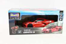 Raadioteel juhitav auto Revell Corvette C8, 24697, 1:24, punane