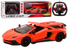 Raadioteel juhitav auto Lean Toys, oranž, 1:12